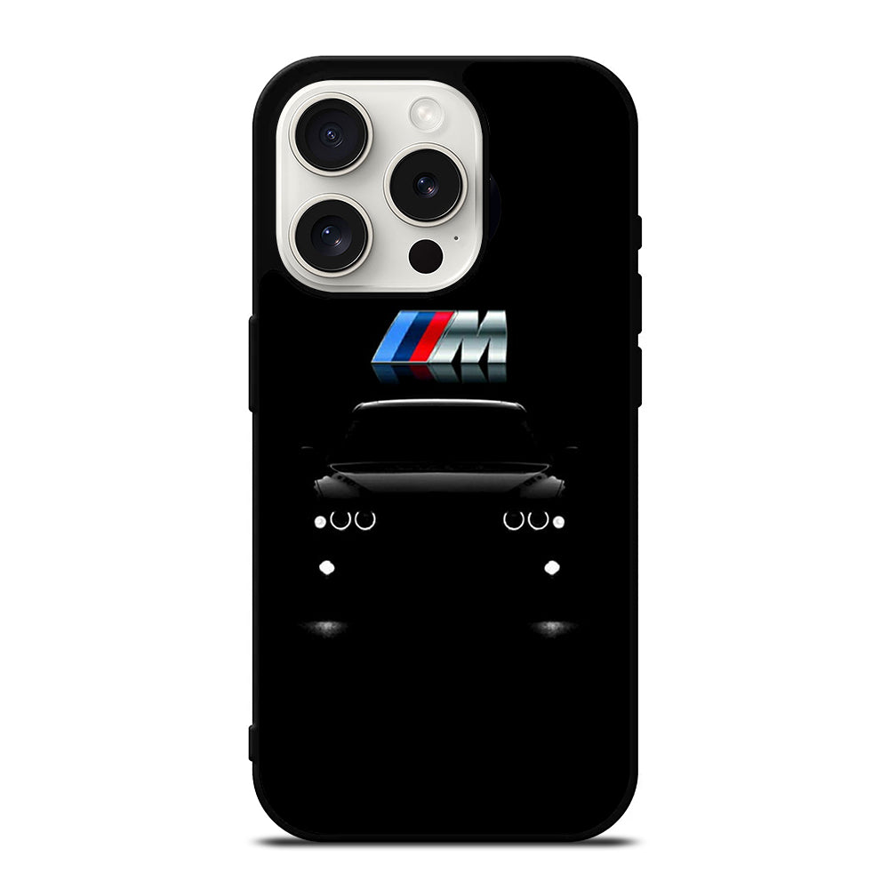 BMW CAR BLACK iPhone 15 Pro Case Cover