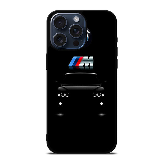 BMW CAR BLACK iPhone 15 Pro Max Case Cover