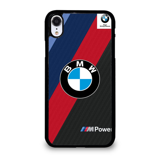 BMW LOGO CARBON iPhone XR Case Cover