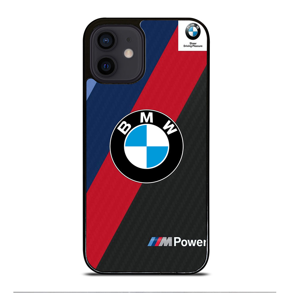 BMW LOGO CARBON iPhone 12 Mini Case Cover