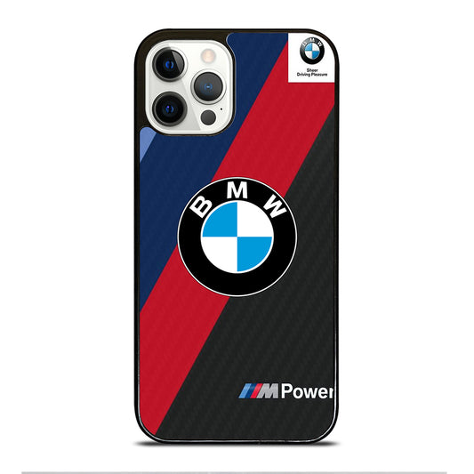 BMW LOGO CARBON iPhone 12 Pro Case Cover