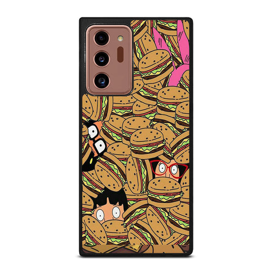 BOB'S BURGERS PATTERN Samsung Galaxy Note 20 Ultra Case Cover