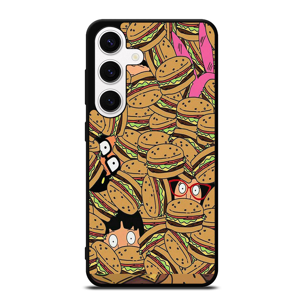 BOB'S BURGERS PATTERN Samsung Galaxy S24 Case Cover