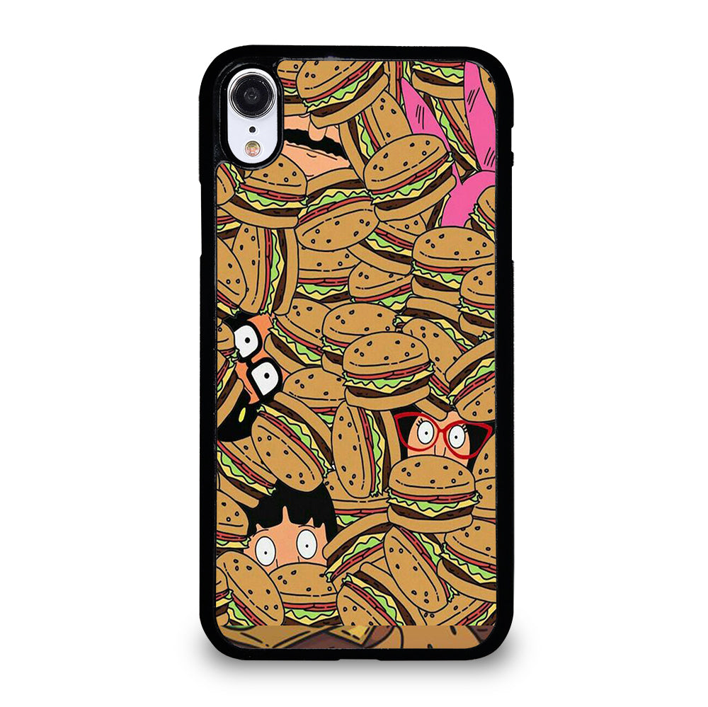 BOB'S BURGERS PATTERN iPhone XR Case Cover