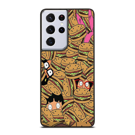 BOB'S BURGERS PATTERN Samsung Galaxy S21 Ultra Case Cover