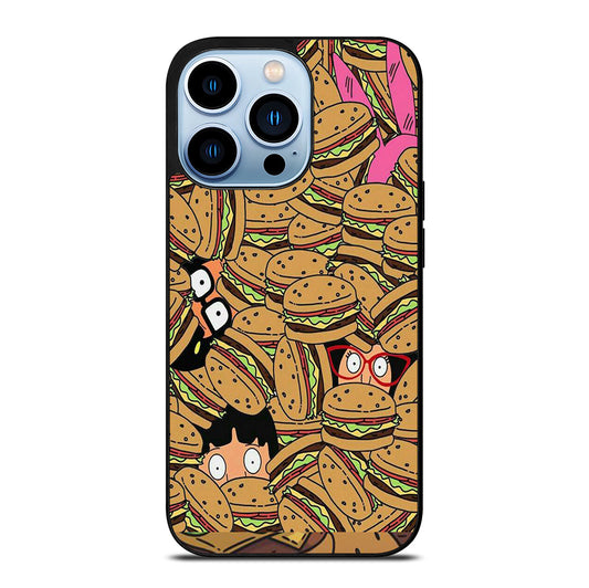 BOB'S BURGERS PATTERN iPhone 13 Pro Max Case Cover
