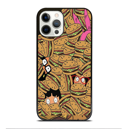 BOB'S BURGERS PATTERN iPhone 12 Pro Case Cover