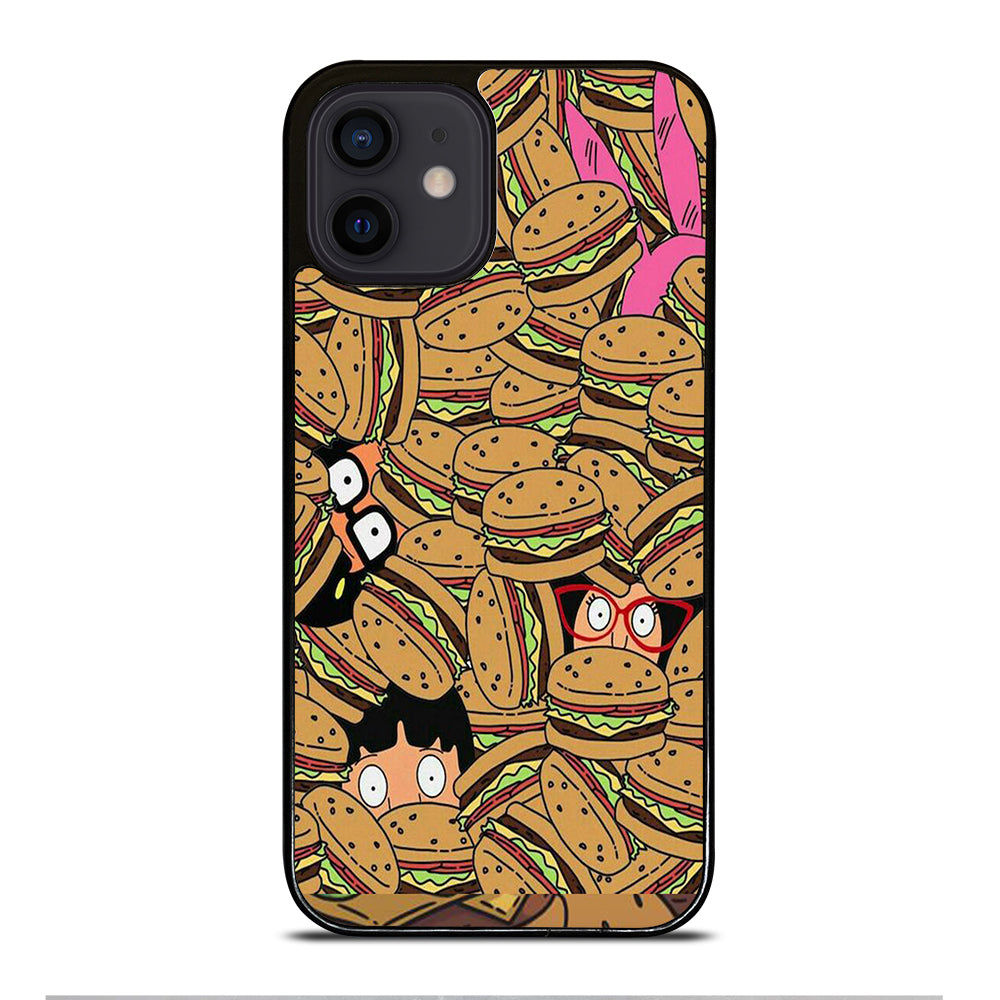 BOB'S BURGERS PATTERN iPhone 12 Mini Case Cover