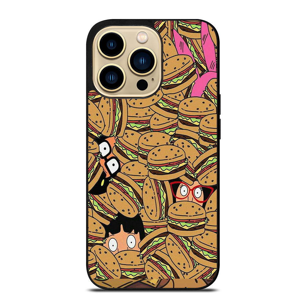 BOB'S BURGERS PATTERN iPhone 14 Pro Max Case Cover