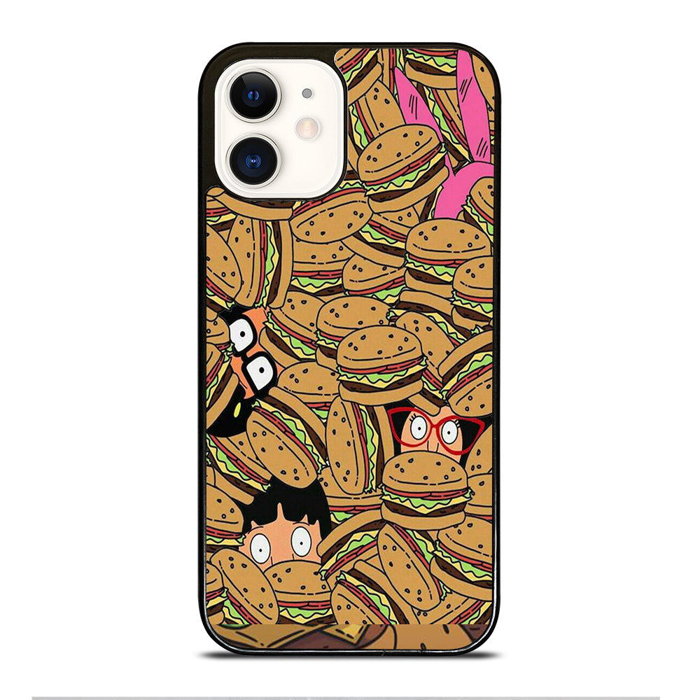 BOB'S BURGERS PATTERN iPhone 12 Case Cover