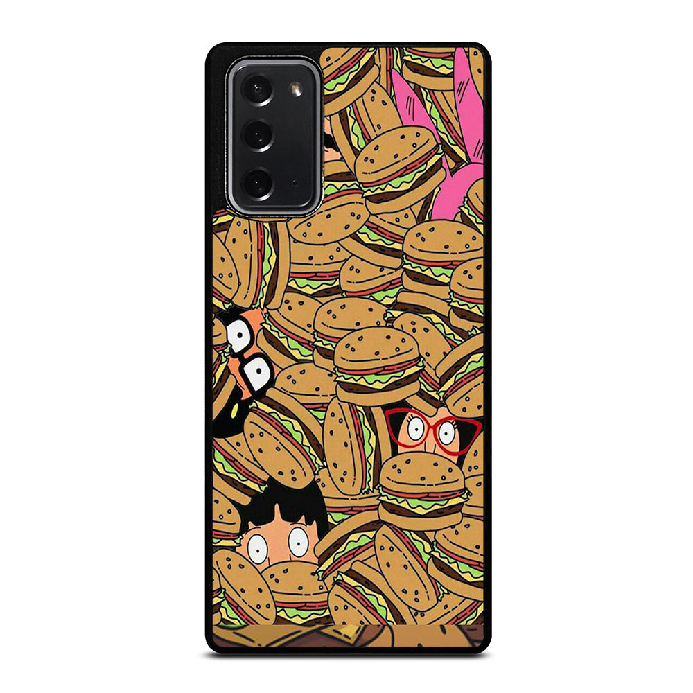 BOB'S BURGERS PATTERN Samsung Galaxy Note 20 Case Cover