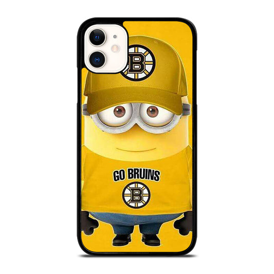 BOSTON BRUINS MINION iPhone 11 Case Cover