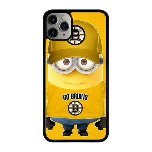 BOSTON BRUINS MINION iPhone 11 Pro Max Case Cover