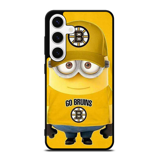 BOSTON BRUINS MINION Samsung Galaxy S24 Case Cover