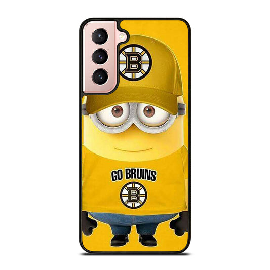 BOSTON BRUINS MINION Samsung Galaxy S21 Case Cover