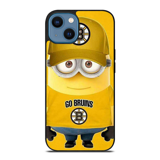 BOSTON BRUINS MINION iPhone 14 Case Cover