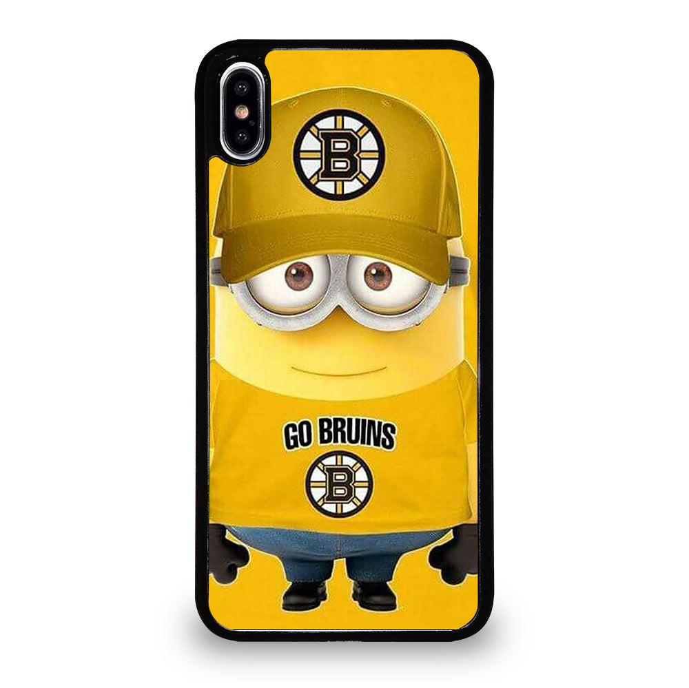BOSTON BRUINS MINION iPhone XS Max Case Cover