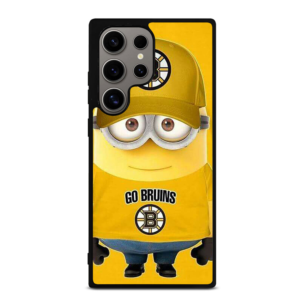 BOSTON BRUINS MINION Samsung Galaxy S24 Ultra Case Cover