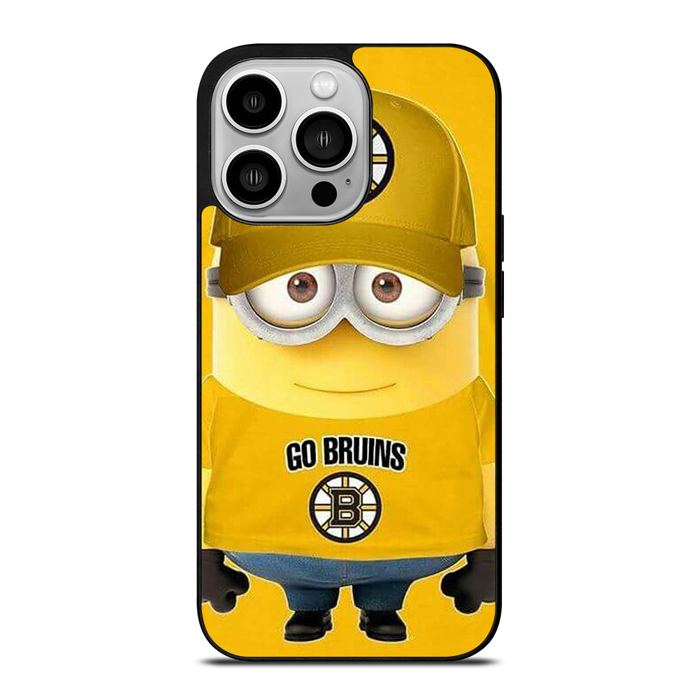 BOSTON BRUINS MINION iPhone 14 Pro Case Cover