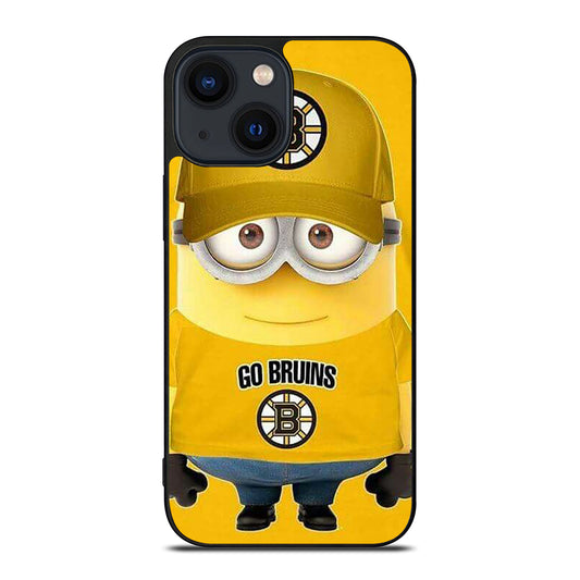 BOSTON BRUINS MINION iPhone 14 Plus Case Cover