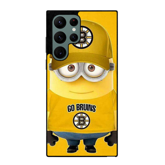 BOSTON BRUINS MINION Samsung Galaxy S22 Ultra Case Cover
