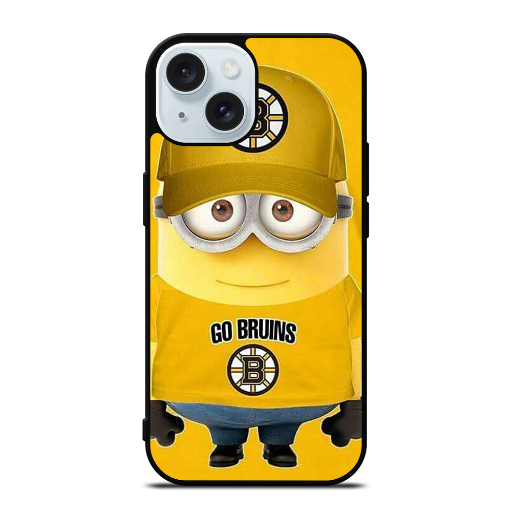 BOSTON BRUINS MINION iPhone 15 Case Cover