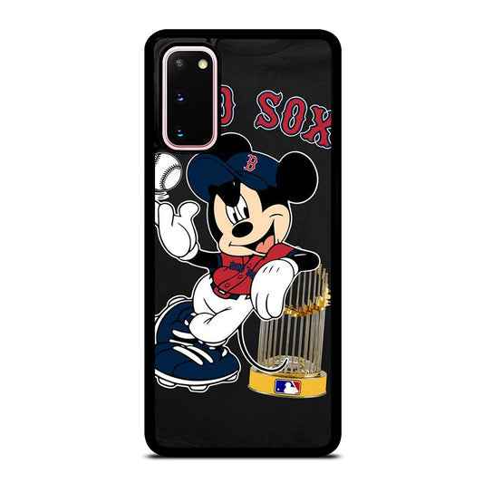 BOSTON RED SOX MICKEY MOUSE Samsung Galaxy S20 Case Cover