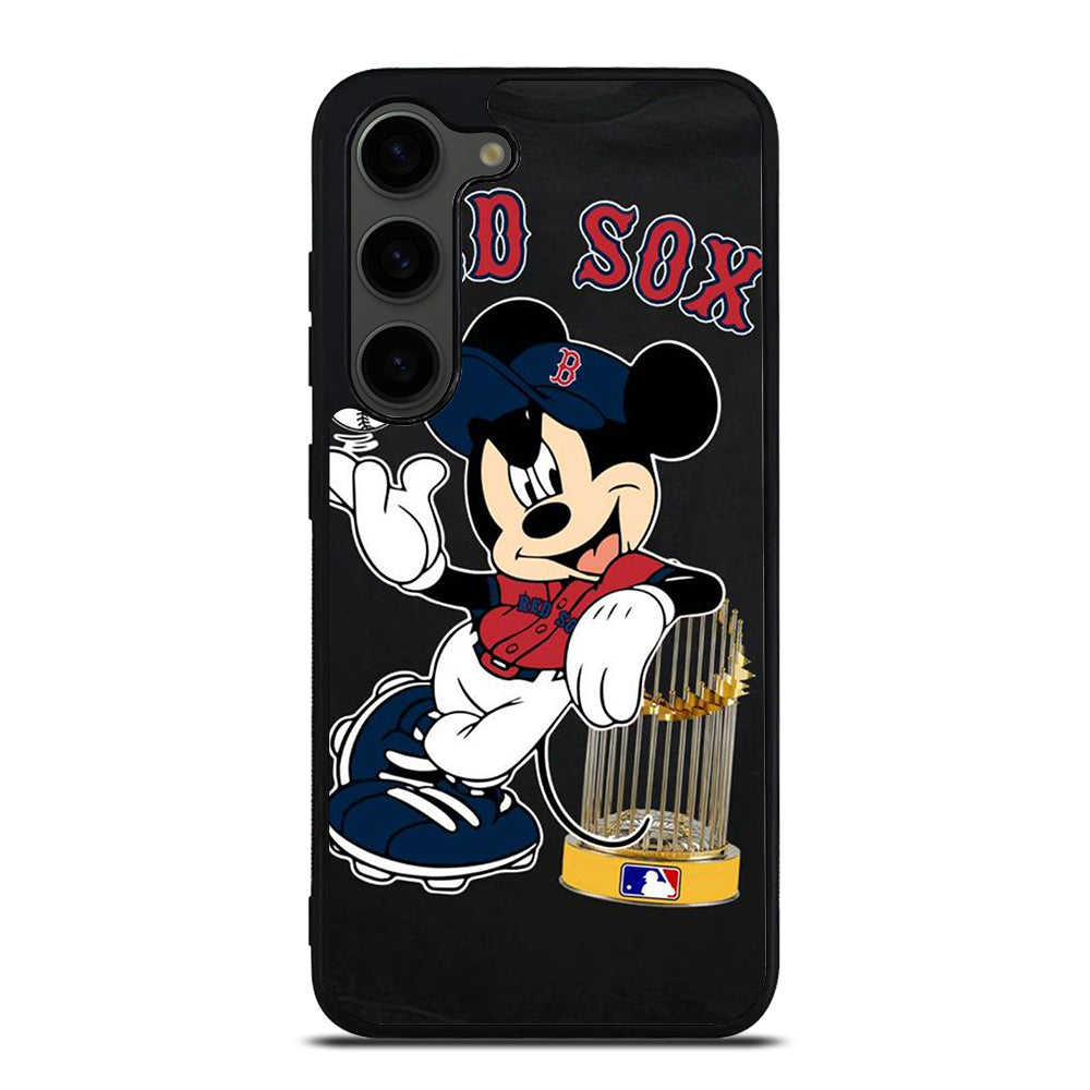 BOSTON RED SOX MICKEY MOUSE Samsung Galaxy S23 Plus Case Cover