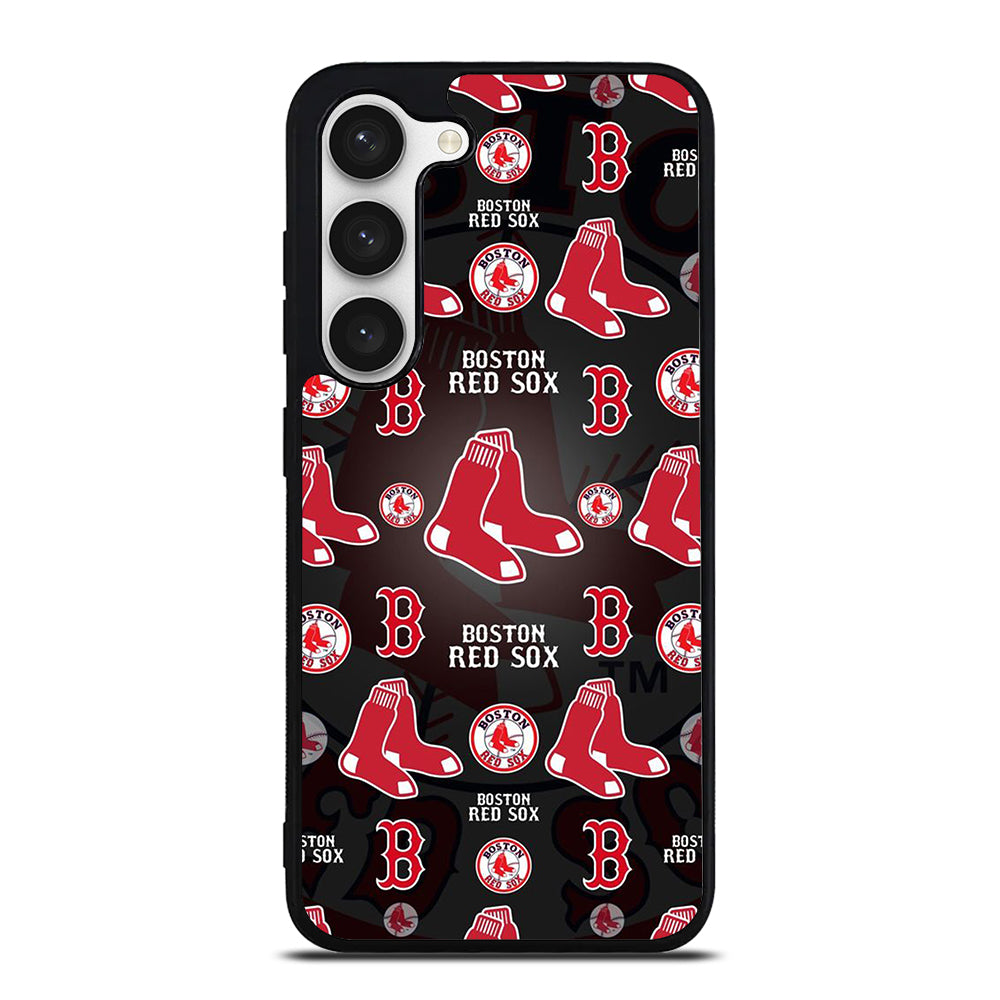 BOSTON RED SOX PATTERN Samsung Galaxy S23 Case Cover