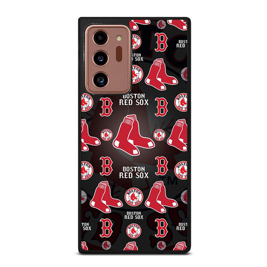 BOSTON RED SOX PATTERN Samsung Galaxy Note 20 Ultra Case Cover