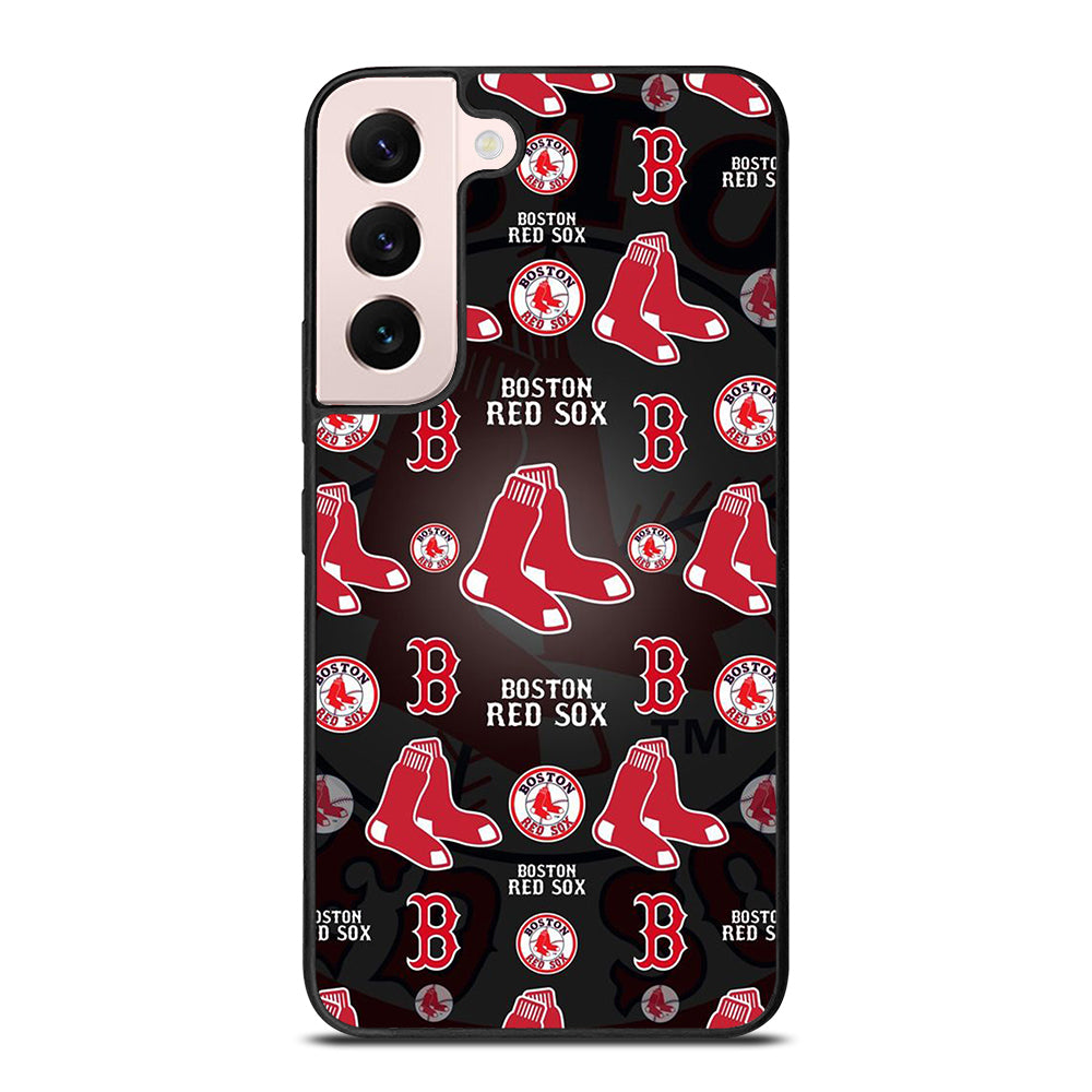 BOSTON RED SOX PATTERN Samsung Galaxy S22 Plus Case Cover