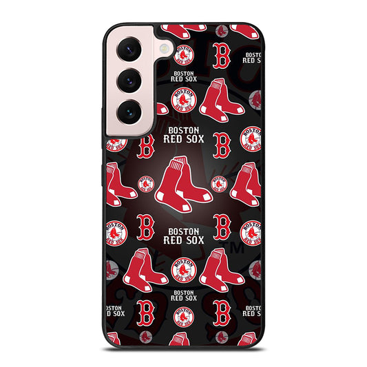 BOSTON RED SOX PATTERN Samsung Galaxy S22 Plus Case Cover
