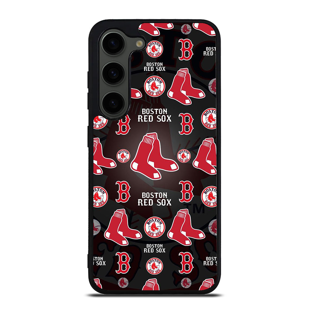 BOSTON RED SOX PATTERN Samsung Galaxy S23 Plus Case Cover