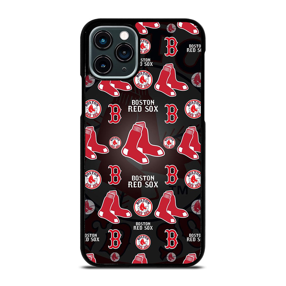 BOSTON RED SOX PATTERN iPhone 11 Pro Case Cover