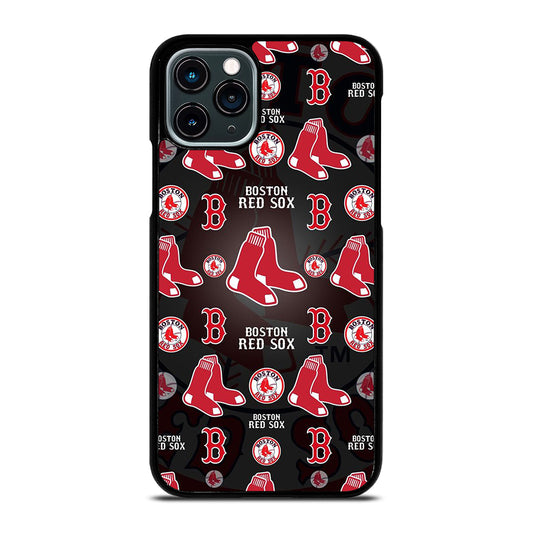 BOSTON RED SOX PATTERN iPhone 11 Pro Case Cover