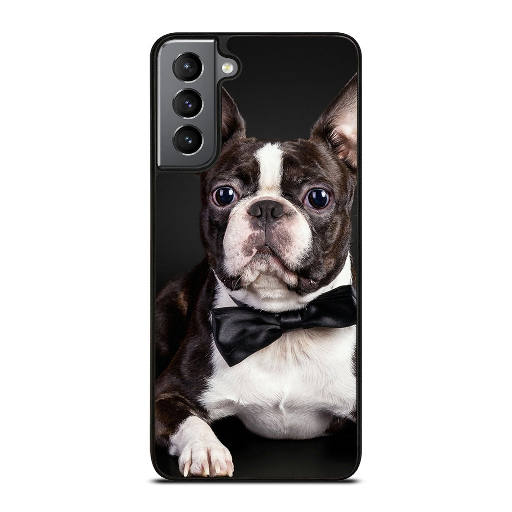 BOSTON TERRIER DOG Samsung Galaxy S21 Plus Case Cover