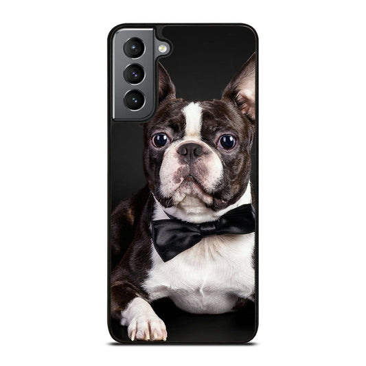 BOSTON TERRIER DOG Samsung Galaxy S21 Plus Case Cover