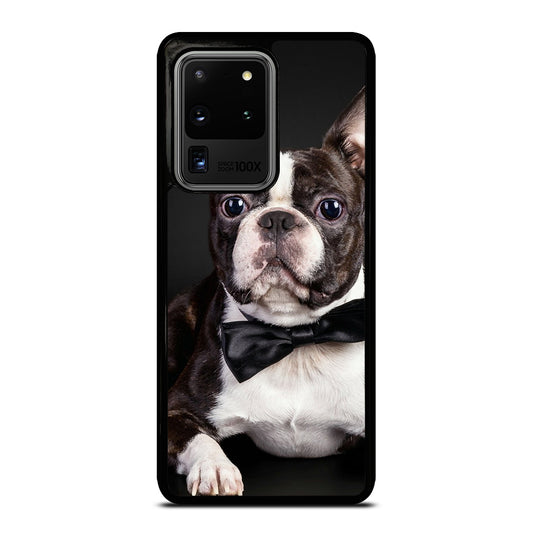 BOSTON TERRIER DOG Samsung Galaxy S20 Ultra Case Cover