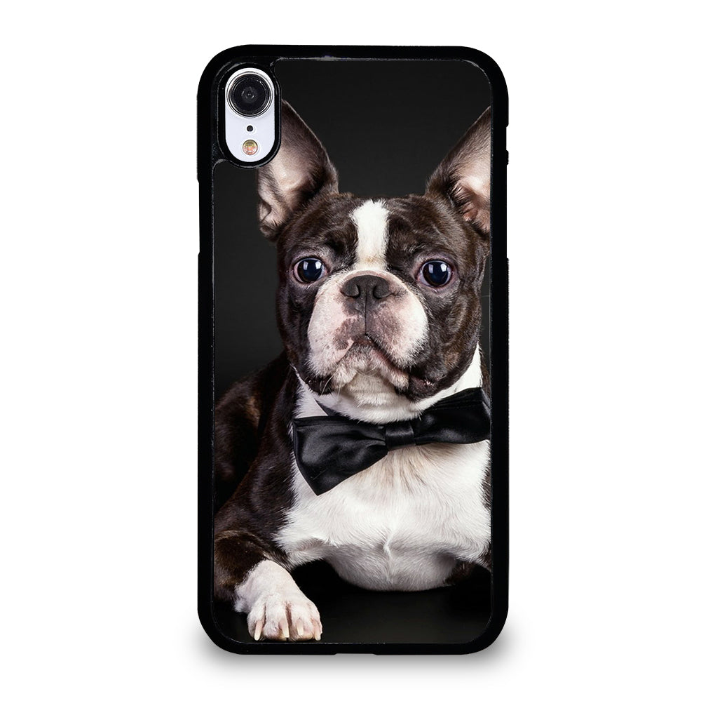 BOSTON TERRIER DOG iPhone XR Case Cover