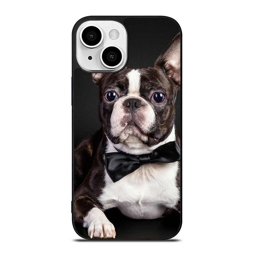 BOSTON TERRIER DOG iPhone 13 Mini Case Cover