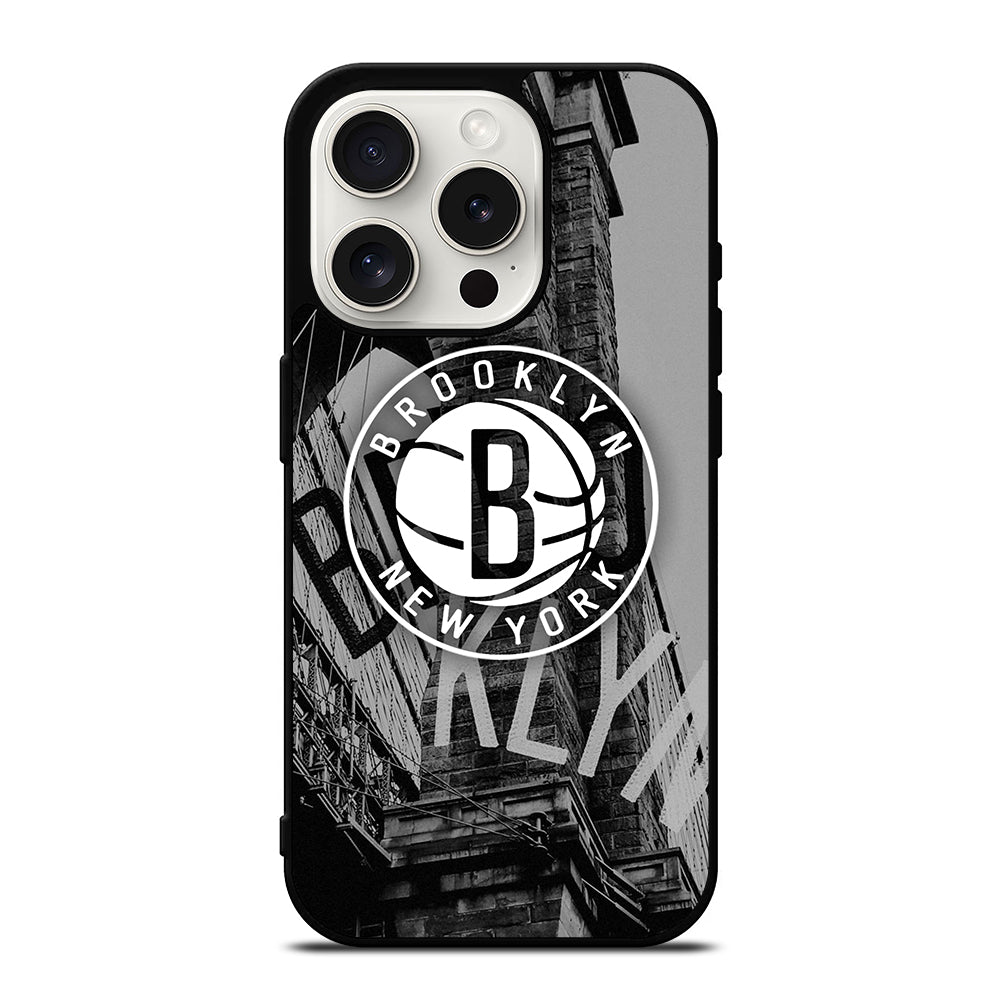 BROOKLYN NETS LOGO 1 iPhone 15 Pro Case Cover