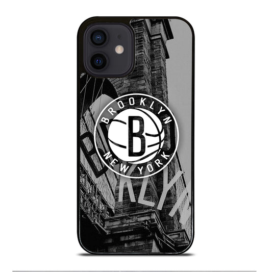 BROOKLYN NETS LOGO 1 iPhone 12 Mini Case Cover