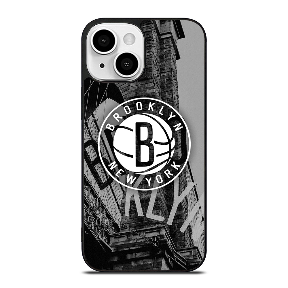 BROOKLYN NETS LOGO 1 iPhone 13 Mini Case Cover