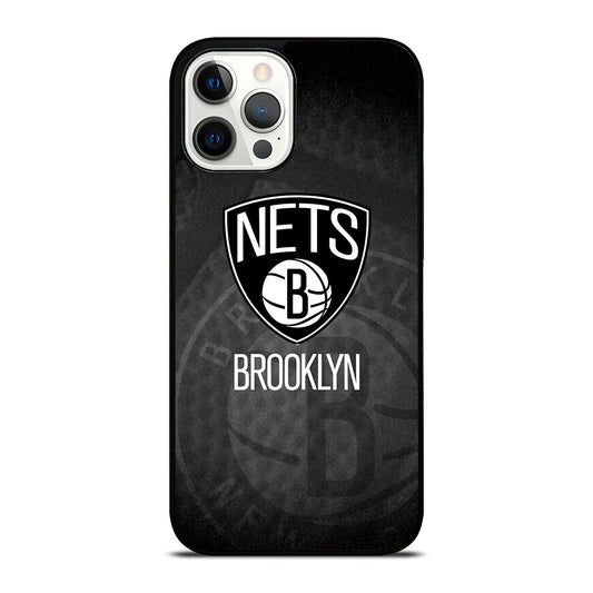 BROOKLYN NETS LOGO 3 iPhone 12 Pro Max Case Cover