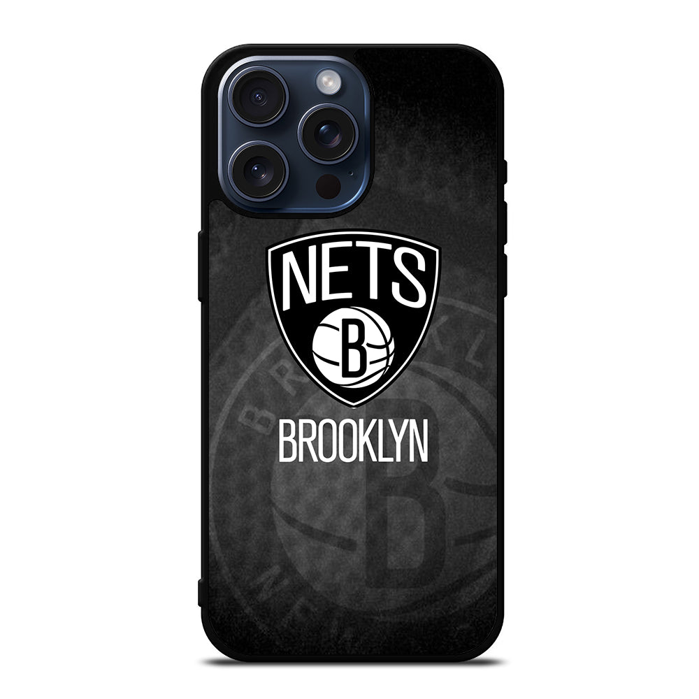BROOKLYN NETS LOGO 3 iPhone 15 Pro Max Case Cover