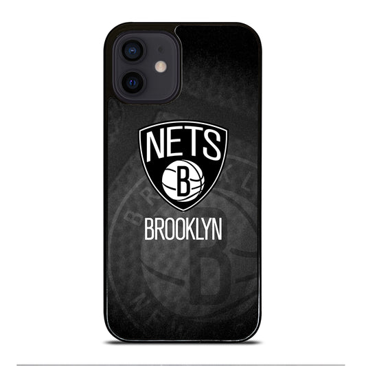 BROOKLYN NETS LOGO 3 iPhone 12 Mini Case Cover