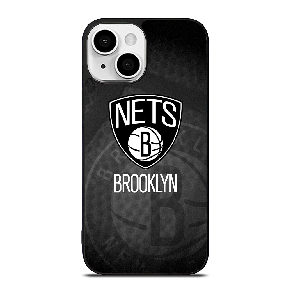 BROOKLYN NETS LOGO 3 iPhone 13 Mini Case Cover