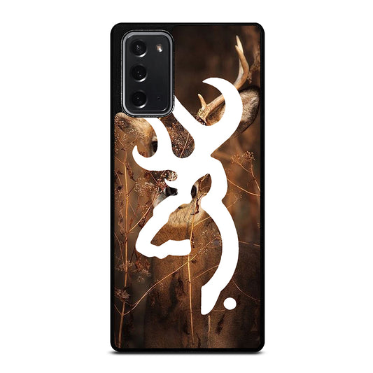 BROWNING DEER LOGO Samsung Galaxy Note 20 Case Cover