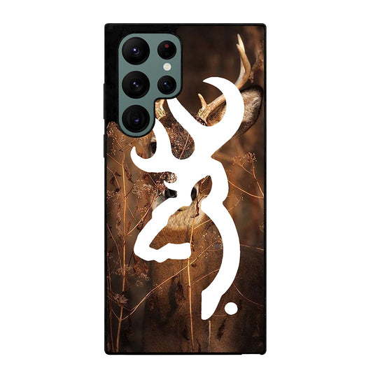 BROWNING DEER LOGO Samsung Galaxy S22 Ultra Case Cover