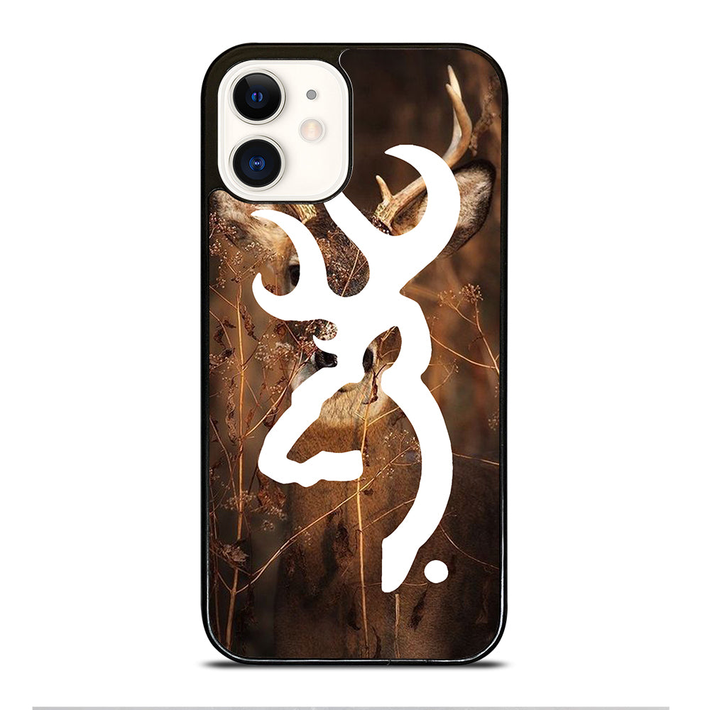 BROWNING DEER LOGO iPhone 12 Case Cover